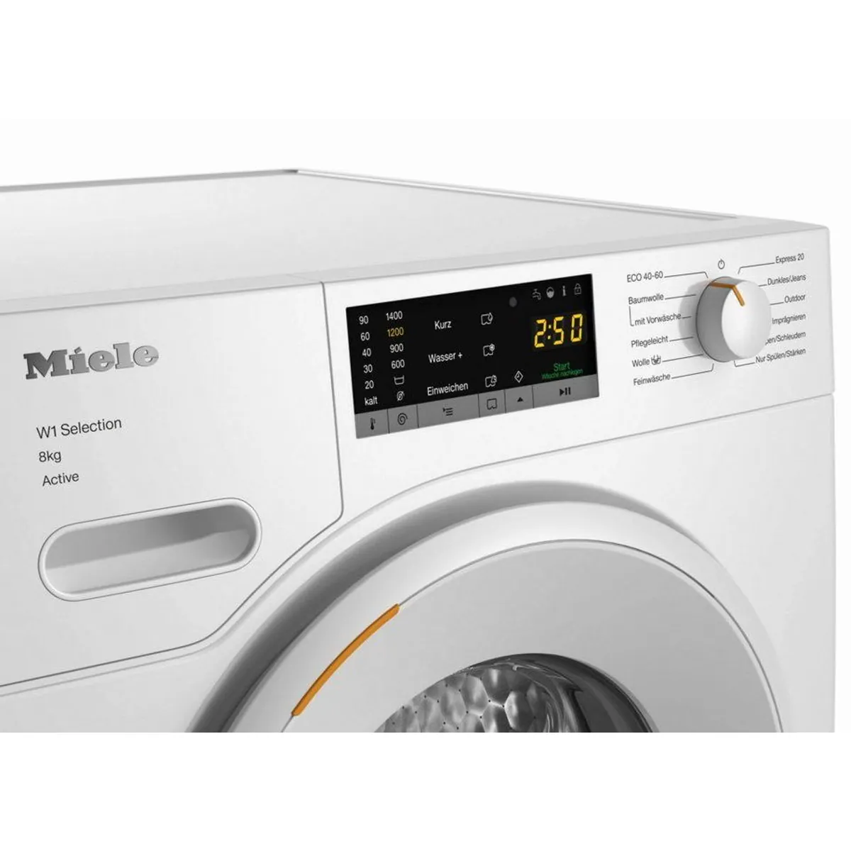 Miele WSA123 WCS 8kg Active, 8 kg Kapazität, 1400 U/min, 25 Jahre Motorgarantie 3