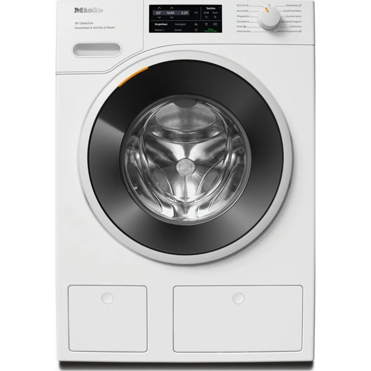Miele WSJ883 WCS PWash&TDos&Steam, 9 kg, 1600 U/min, energieeffizient und leistungsstark 2