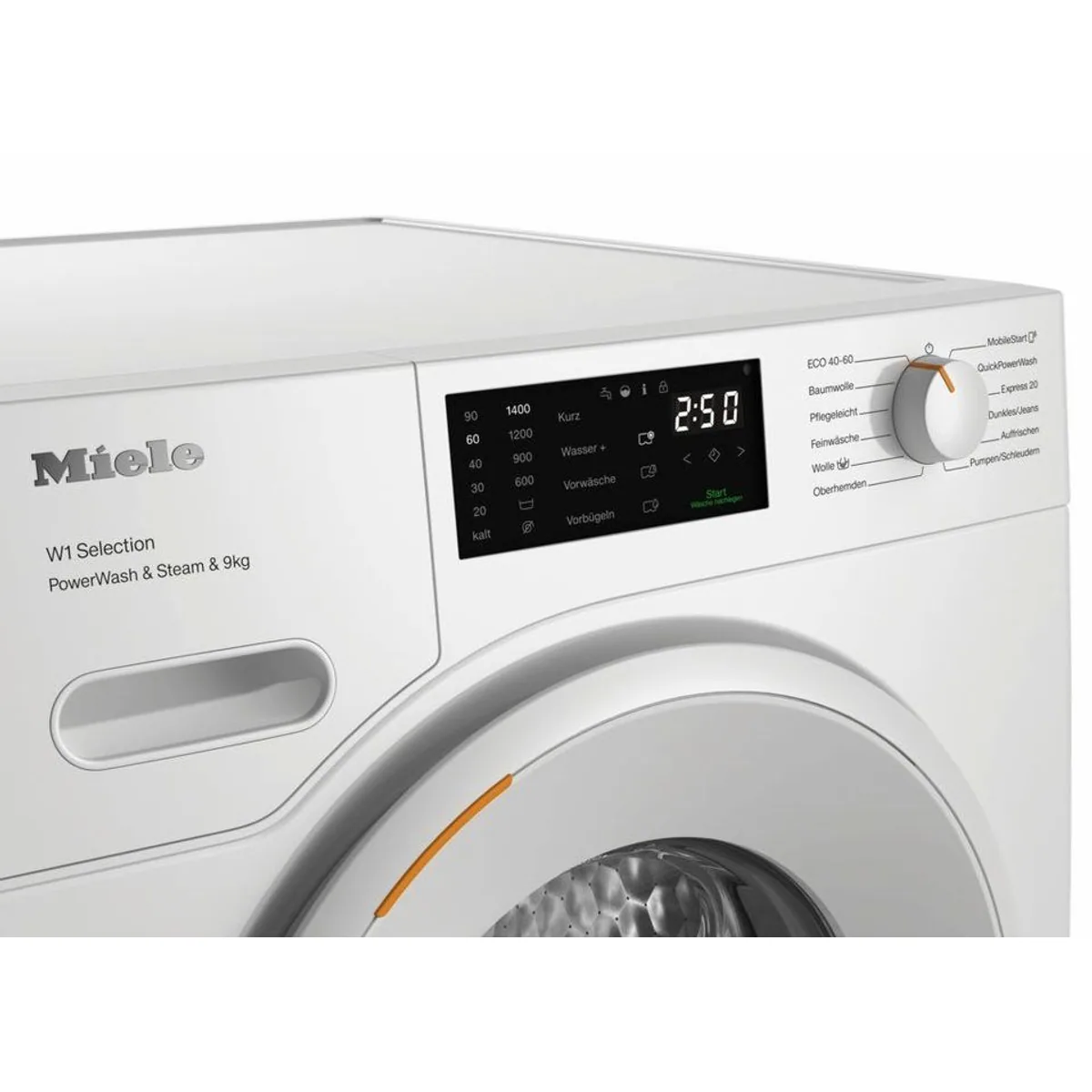 Miele WSD383 WCS PWash&Steam Waschmaschine, 9 kg, Energieeffizienzklasse A 3