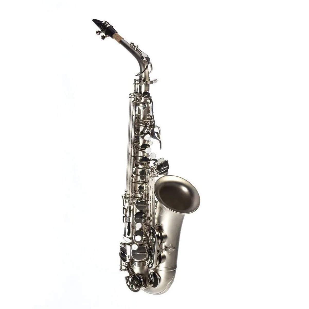 Monzani MZAS-260 Altsaxophon, warmer Klang, massiver Messingkorpus — inkl. Koffer und Mundstück