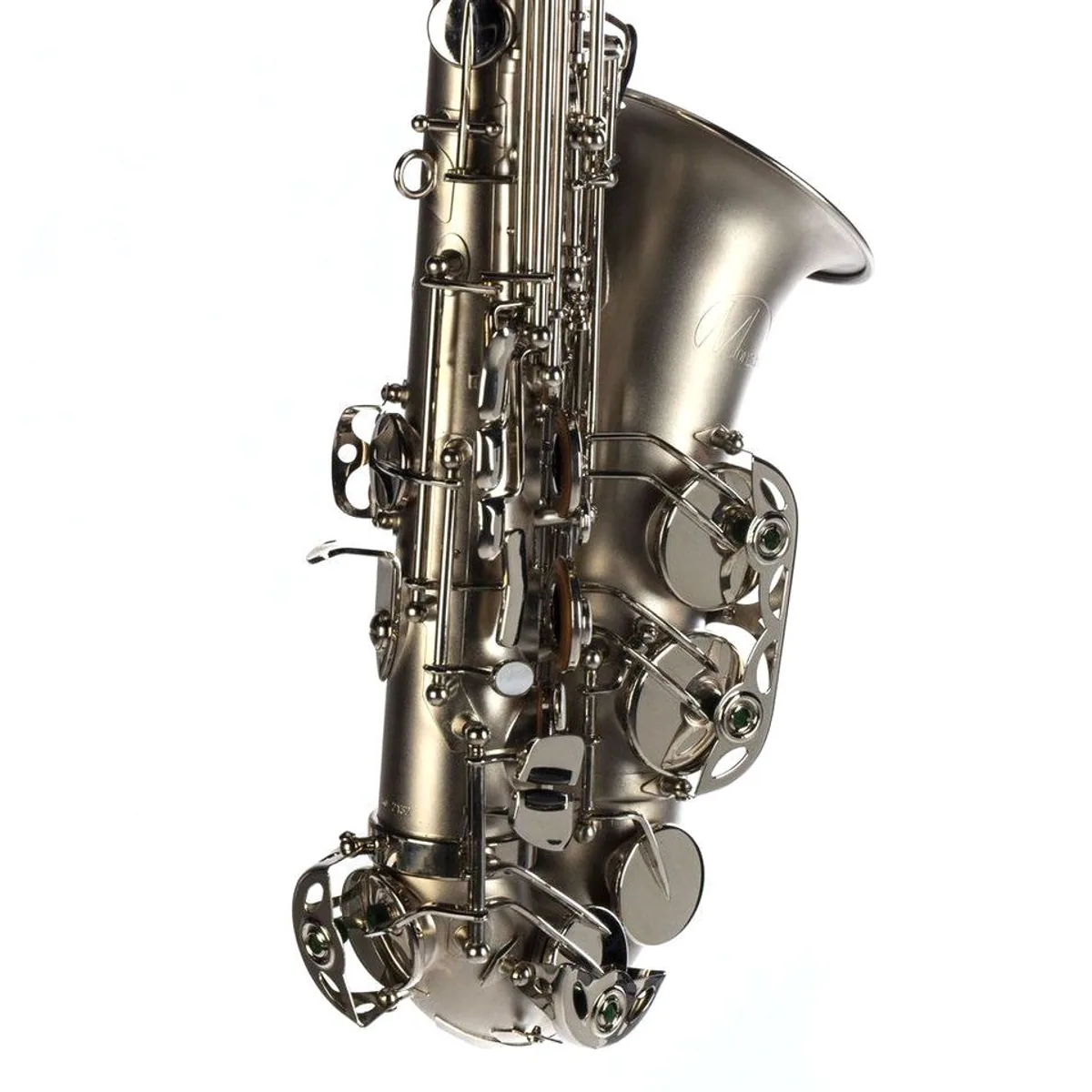 Monzani MZAS-260 Altsaxophon, warmer Klang, massiver Messingkorpus — inkl. Koffer und Mundstück 3