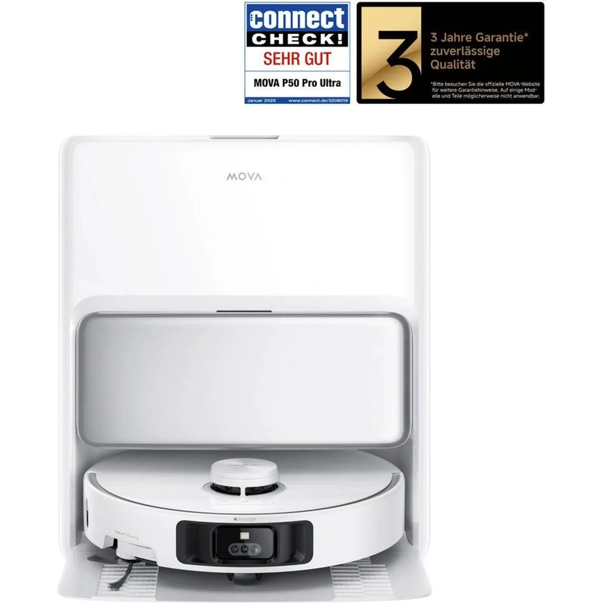 Mova P50 Pro Ultra Saugroboter, 700 W, vollautomatische Basisstation — leistungsstark, hygienisch, intelligent 2