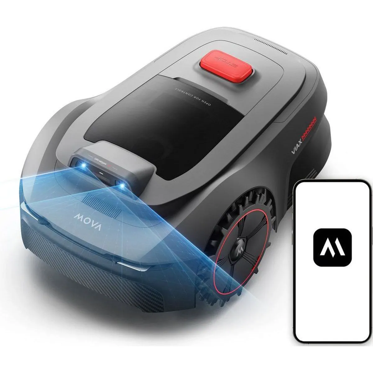 Mova ViAX 250 Rasenmähroboter-Akku, Lithium-Ionen, 2,5 Ah Kapazität — optimal für bis 250 m²