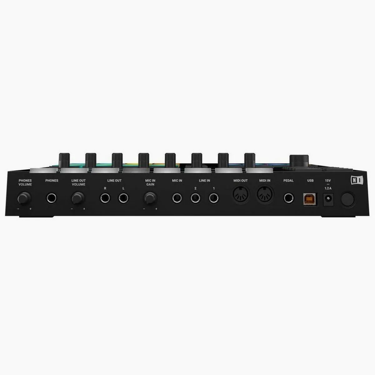 Native Instruments MASCHINE MK3, DAW Controller, 16 Pads, RGB-Displays, integriertes Audio Interface 2