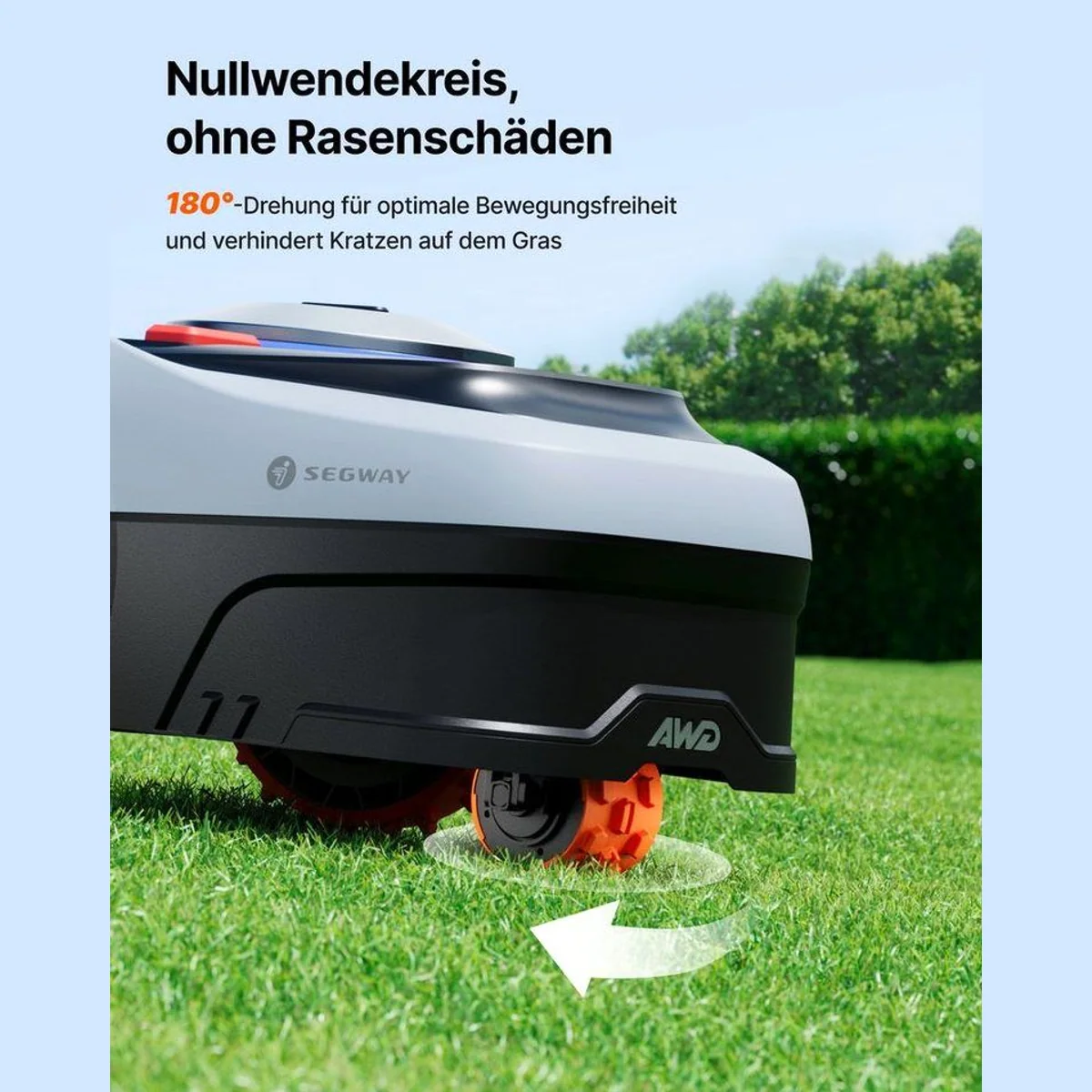NAVIMOW i205 AWD Mähroboter, Allradantrieb, Automatisches Kartieren, bis 500 m² 2