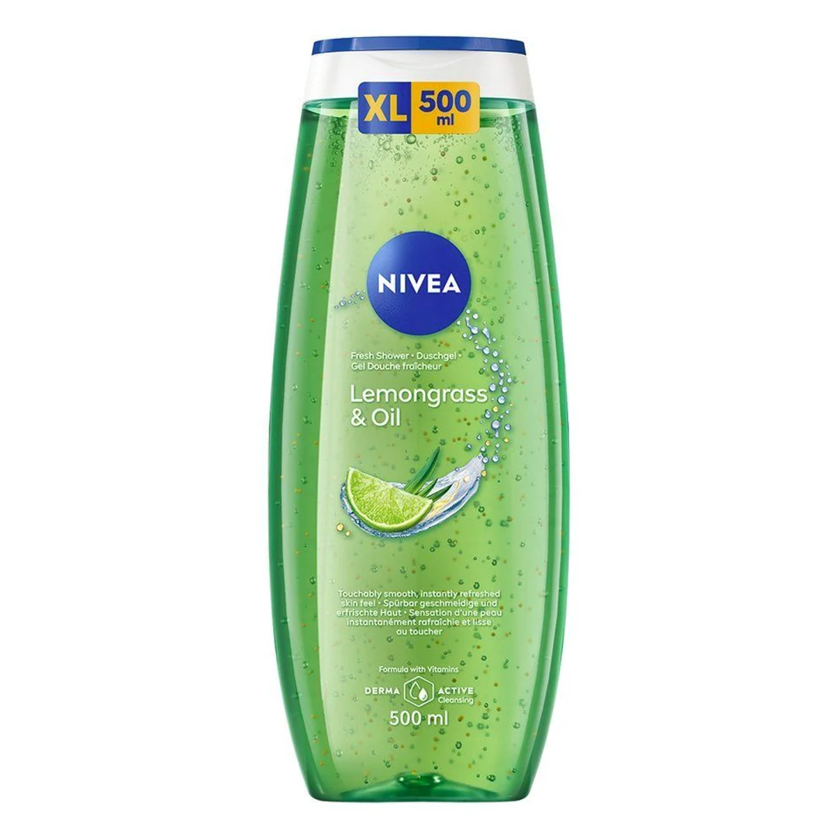 Nivea Duschgel Pflegedusche Lemongrass & Oil, erfrischender Duft, 4 x 500 ml 2