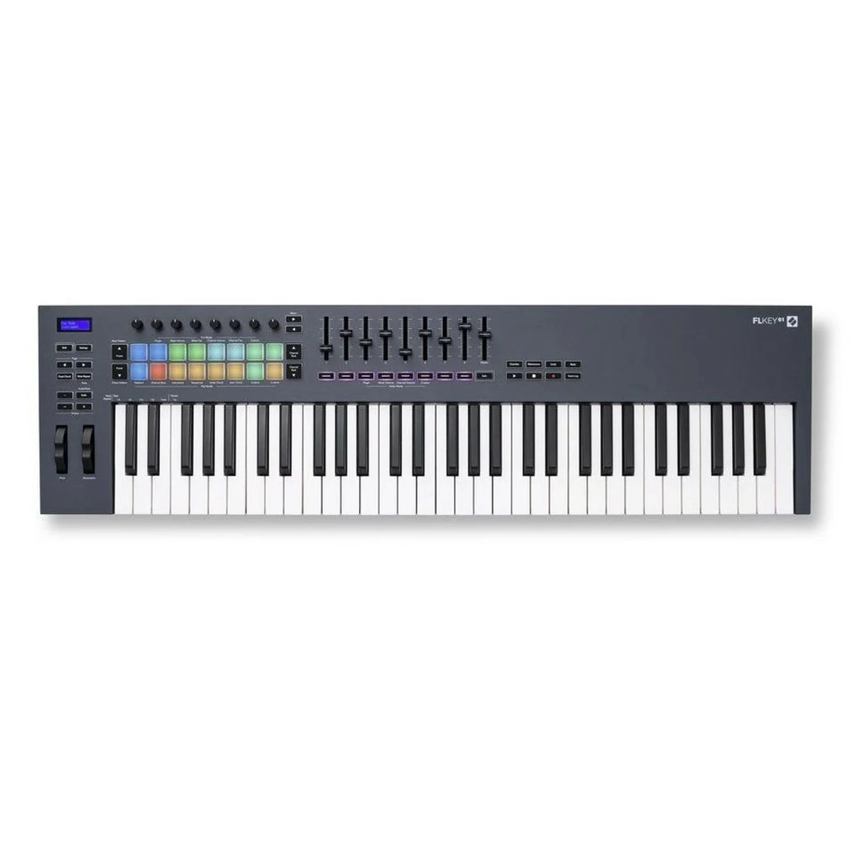 Novation FLkey 61 MIDI-Keyboard, 61 anschlagdynamische Tasten, nahtlose FL Studio Integration