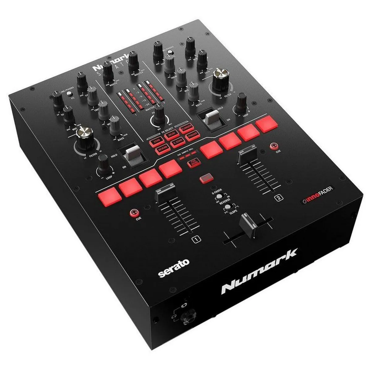 Numark Scratch DJ Controller, 2-Kanal-Mixer, robuster Aufbau, umfangreiche Konnektivität 2