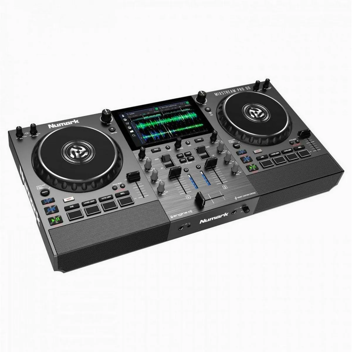 Numark Mixstream Pro Go, kabelloser DJ-Controller, integrierte Lautsprecher, vielseitige Anschlussmöglichkeiten 2