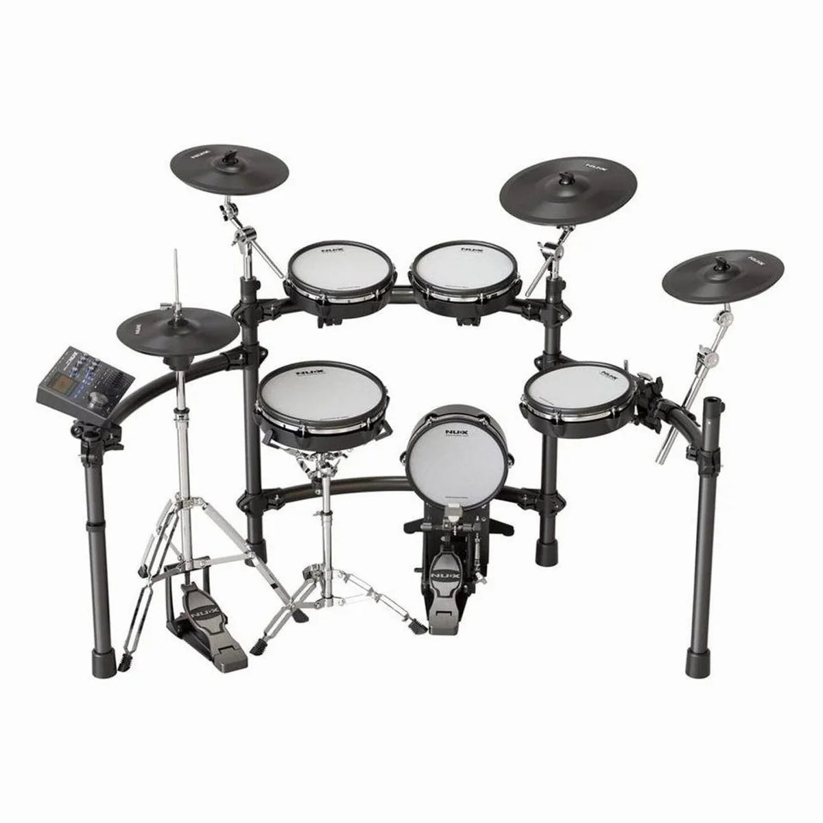 Nux DM-8 E-Drum, 9-teiliges Set mit innovativen Technologien und umfangreichen Funktionen