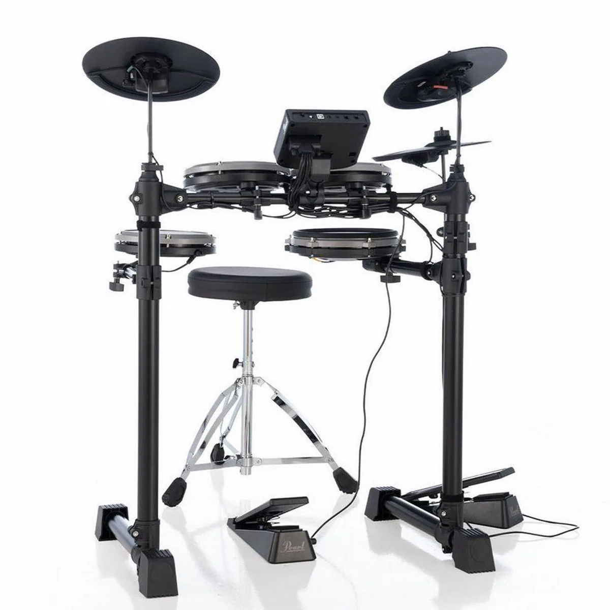 Pearl eRoadshow ERS-1000 E-Drum Set, ideal für Einsteiger, kompaktes Design, realistische Spieloberfläche 3