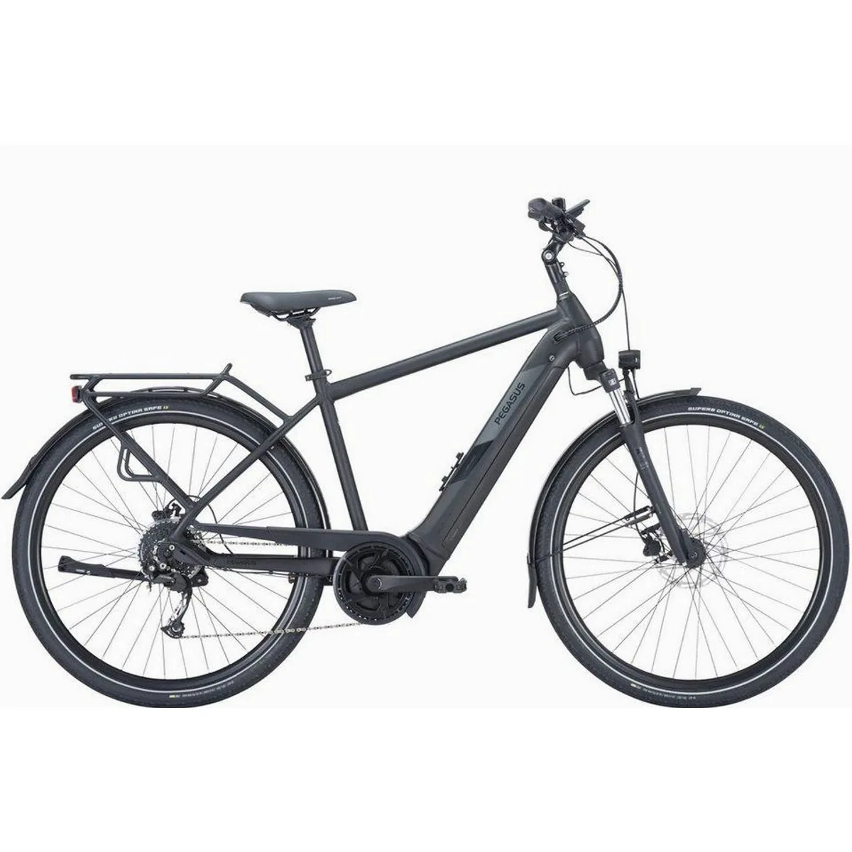 Pegasus Solero Evo 9 625 Wh E-Bike, Bosch Performance Motor, Shimano 9-Gang-Schaltung