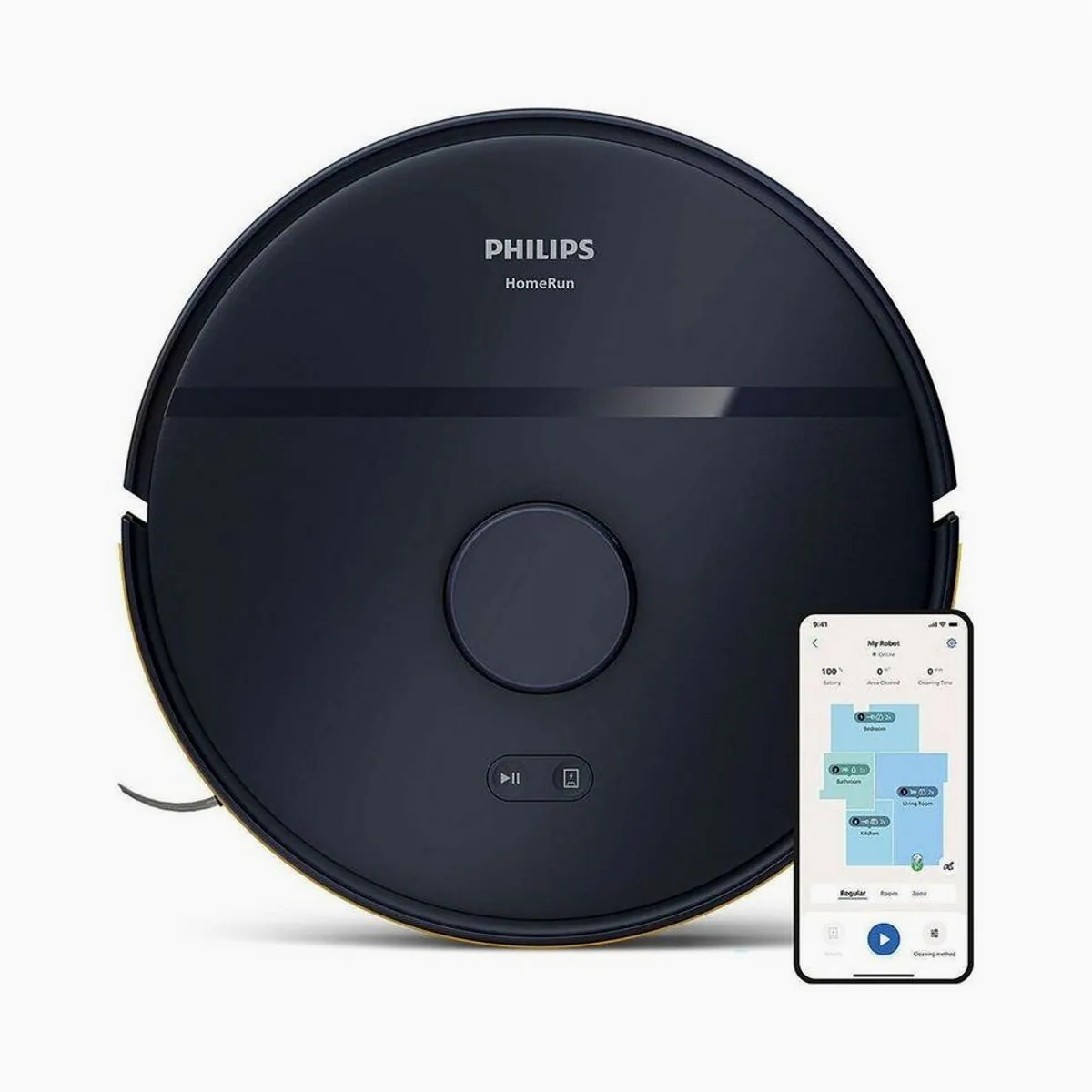 Philips Saugroboter XU2000/10, Nass- und Trockenreinigung, LDS-Laser-Navigation