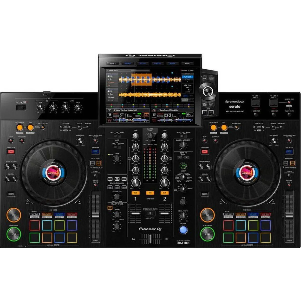 Pioneer DJ XDJ-RX3, 10,1-Zoll-Touchscreen, vielseitige Performance-Funktionen