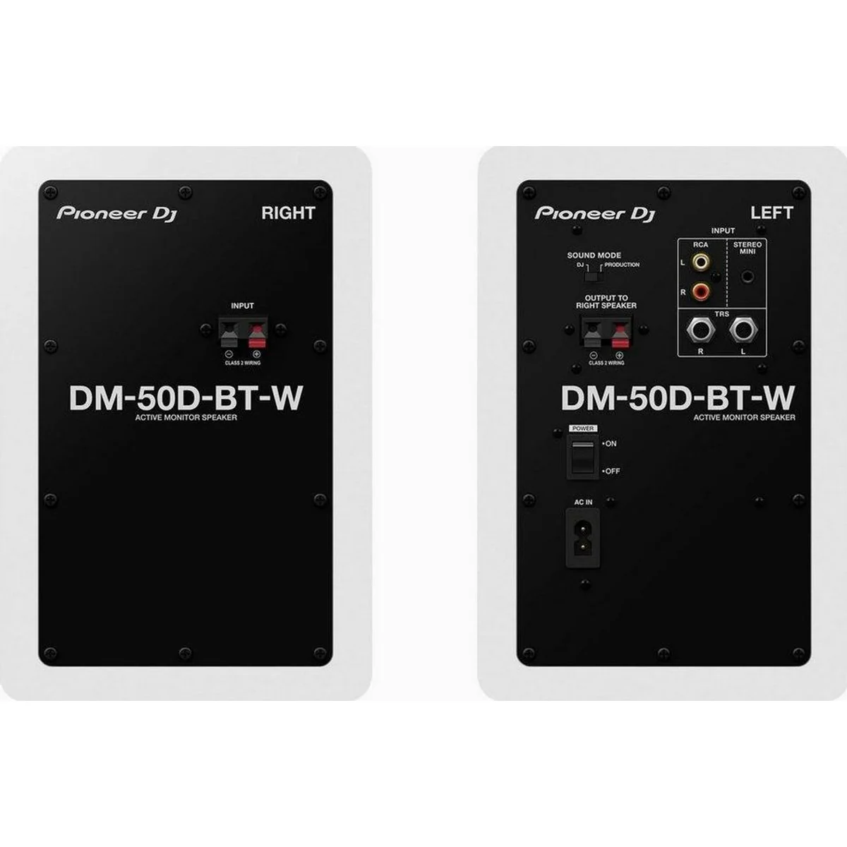 Pioneer DJ DM-50D-BT Lautsprecher, kraftvoller Bass & Bluetooth-Konnektivität 3
