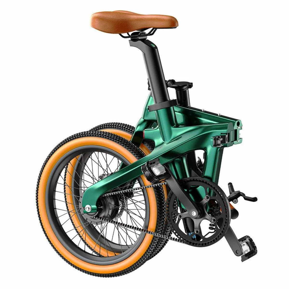 PixelPilot E-Bike Klapprad 20 Zoll, leichter Carbonrahmen, 36V Akku — faltbar, bis 25 km/h, 3 Gang 3
