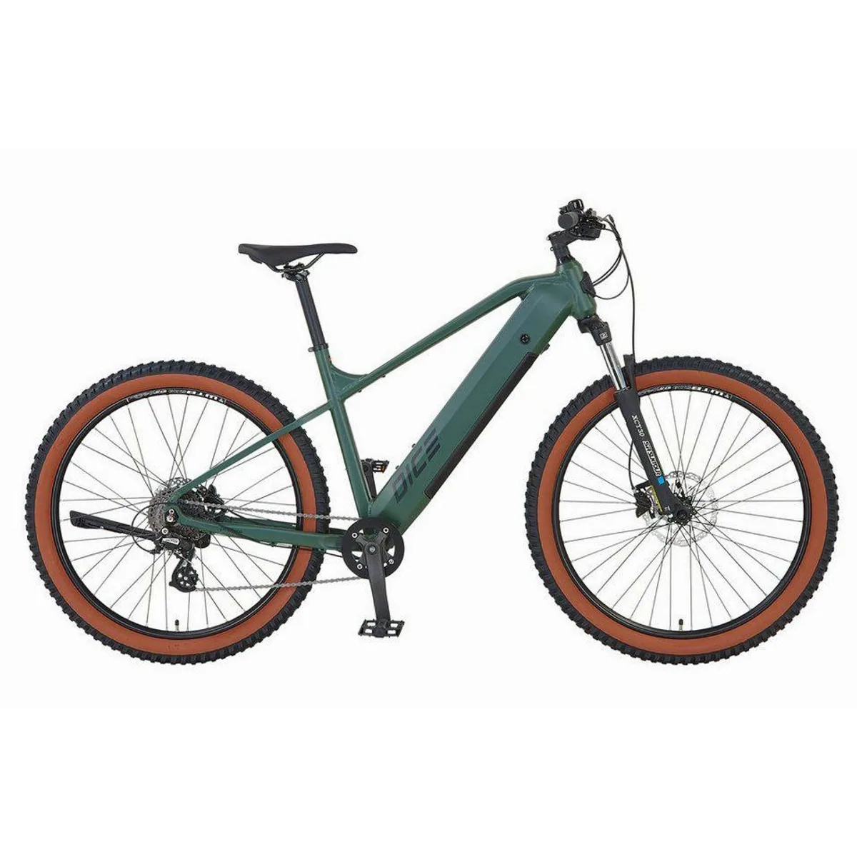 Prophete Dice 1.0 E-Mountainbike, 250 W Heckmotor, Shimano Altus 8-Gang, 27,5 Zoll Reifen