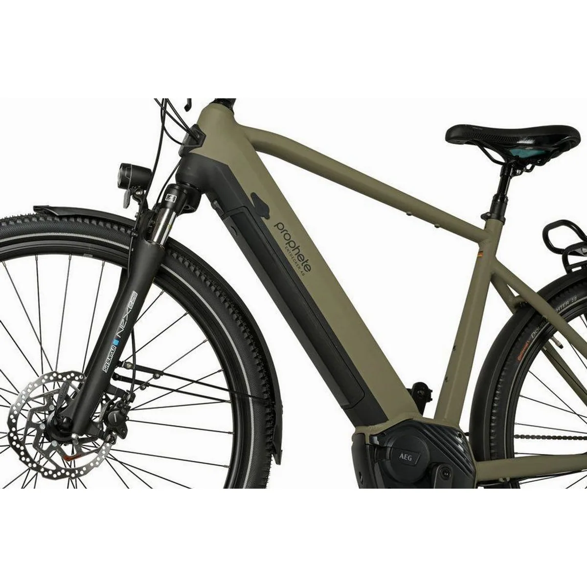 Prophete Entdecker 4.0 E-Bike, leistungsstarker Mittelmotor, 10-Gang Schaltung, komfortable Ausstattung 3