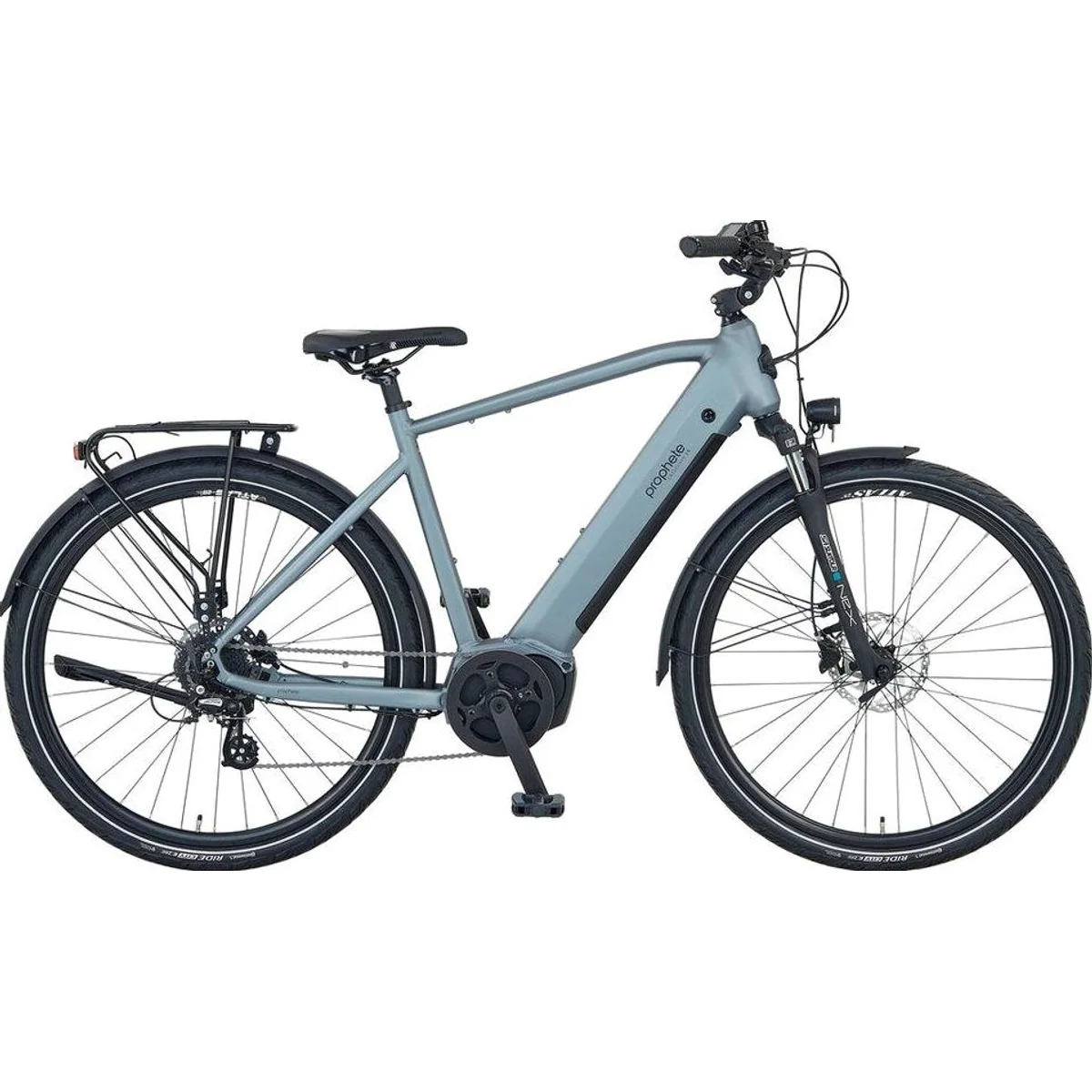 Prophete Entdecker 3.8 E-Bike, 8-Gang Shimano Altus, 540 Wh Akku, Mittelmotor — Komfort, Reichweite, Sicherheit