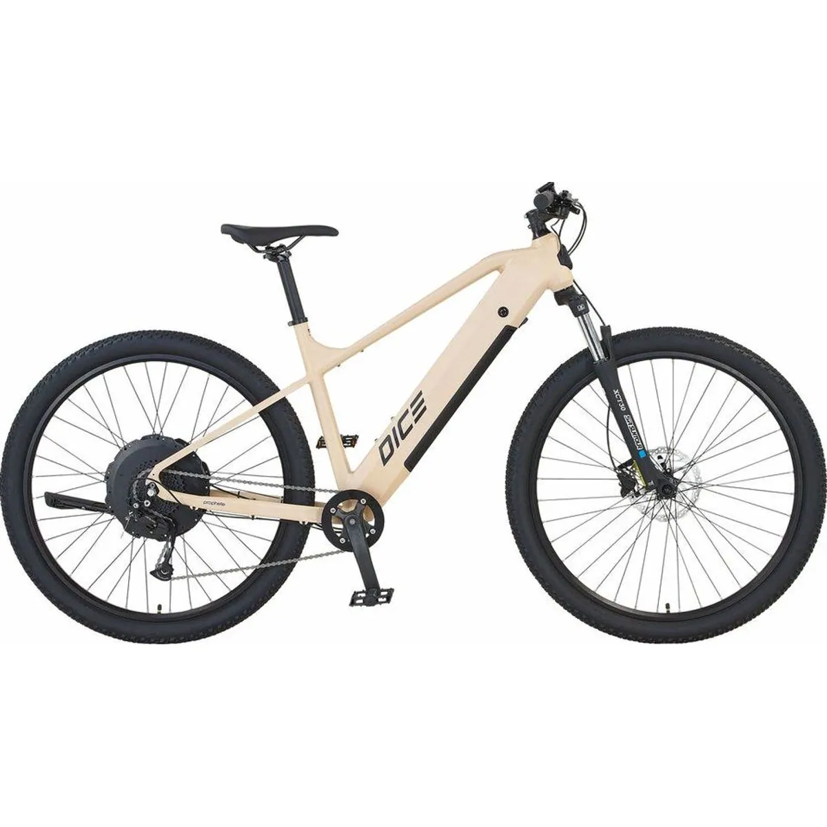 Prophete Dice 2.0 E-Bike, 9-Gang Shimano Alivio, Heckmotor mit 480 Wh — Vielseitig, Komfortabel, Leistungsstark
