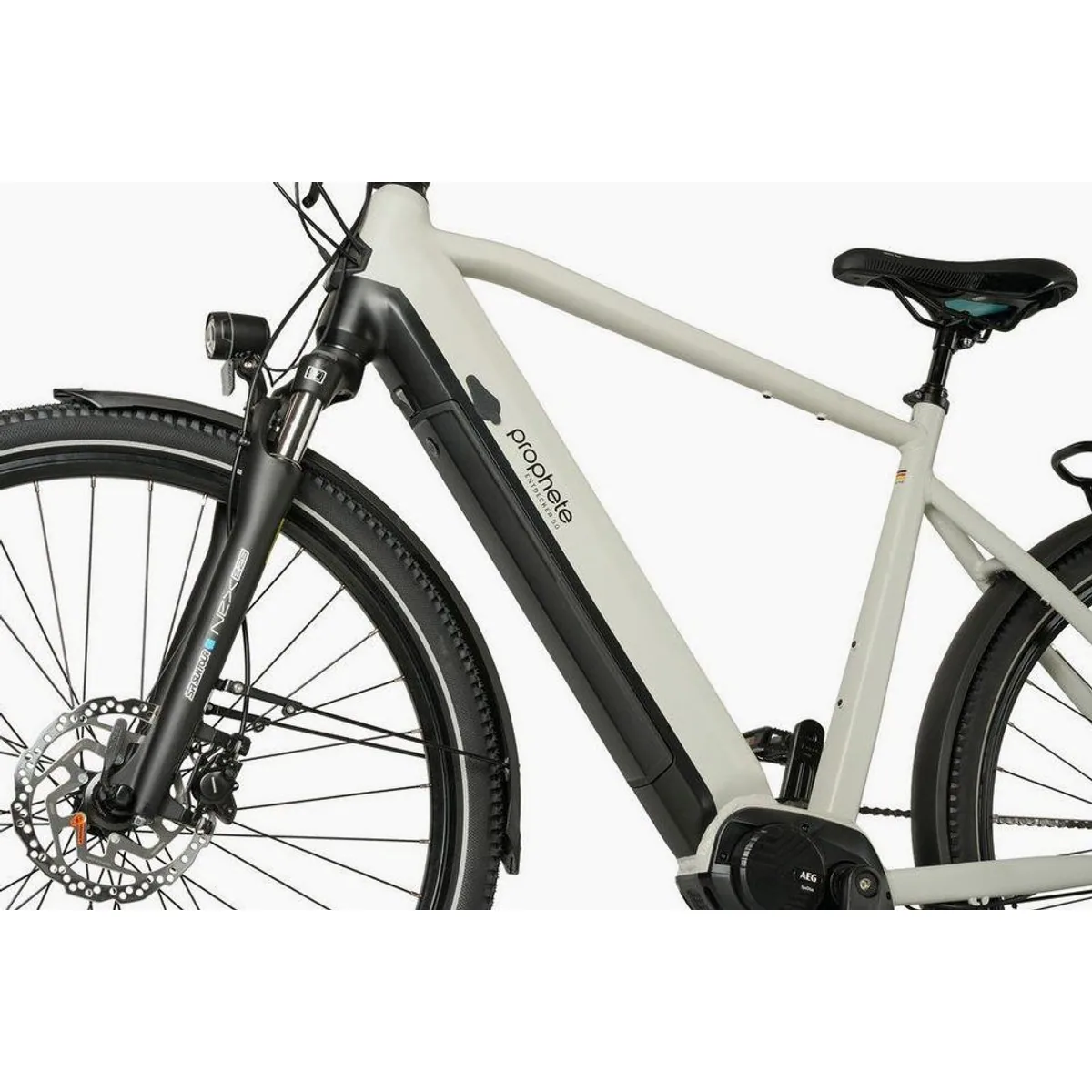 Prophete Entdecker 5.0 E-Bike, 10 Gang Shimano Deore, Mittelmotor, 800 Wh — Komfort, Sicherheit, Reichweite 3
