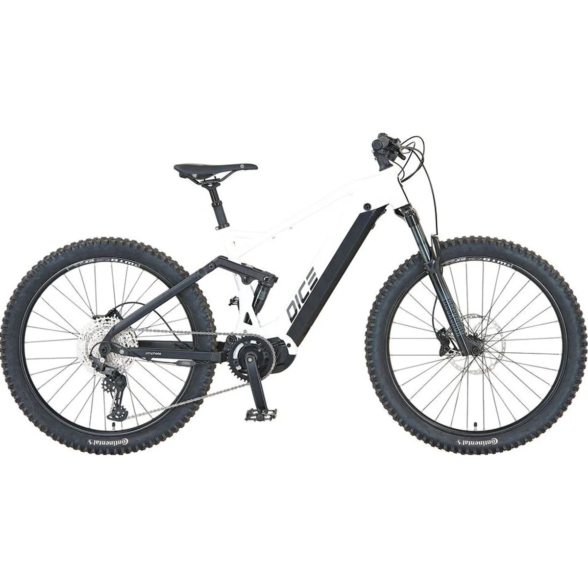 Prophete Dice 5.0 E-Mountainbike, 12-Gang Shimano Deore, Mittelmotor, 720 Wh – für Abenteuer im Gelände