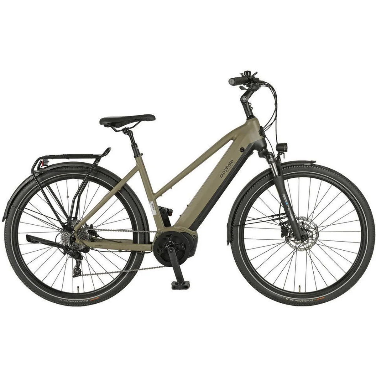 Prophete Entdecker 4.0 E-Bike, leistungsstarker Mittelmotor, 10-Gang Kettenschaltung, elegantes Design