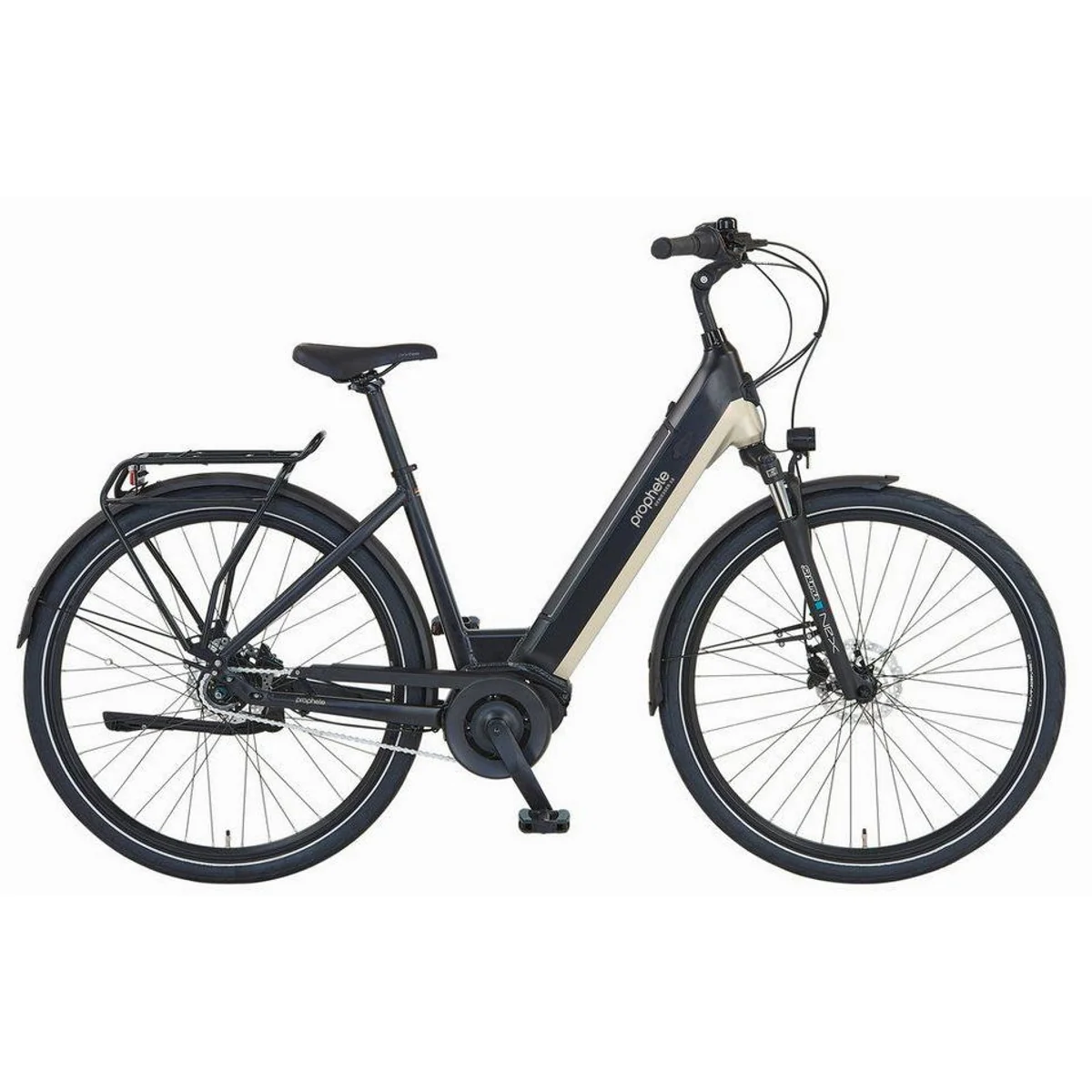 Prophete Urbanicer 3.8 E-Bike, 7 Gang Shimano Nexus, Mittelmotor, 400 Wh — Komfort, Reichweite, Sicherheit