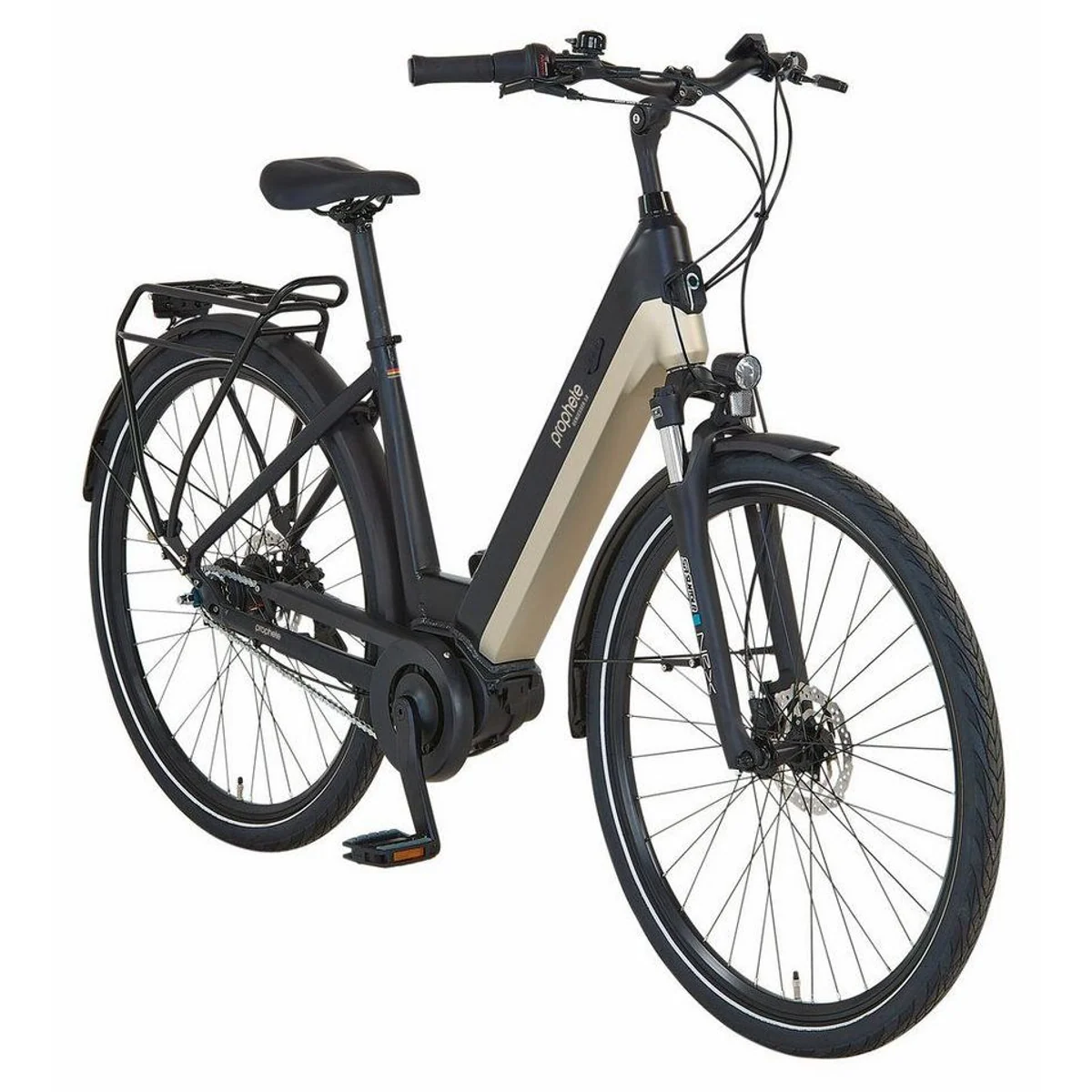 Prophete Urbanicer 3.8 E-Bike, 7 Gang Shimano Nexus, Mittelmotor, 400 Wh — Komfort, Reichweite, Sicherheit 2