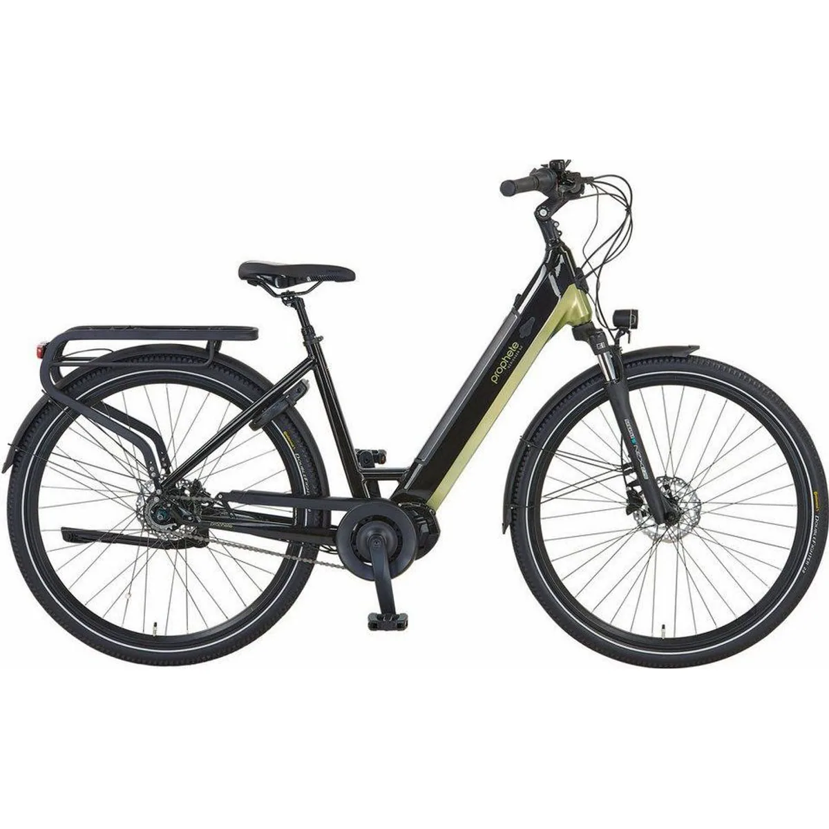 Prophete Geniesser 5.0 E-Bike, 720 Wh Akku, 7-Gang Nabenschaltung, Mittelmotor — Komfort, Sicherheit, elegantes Design
