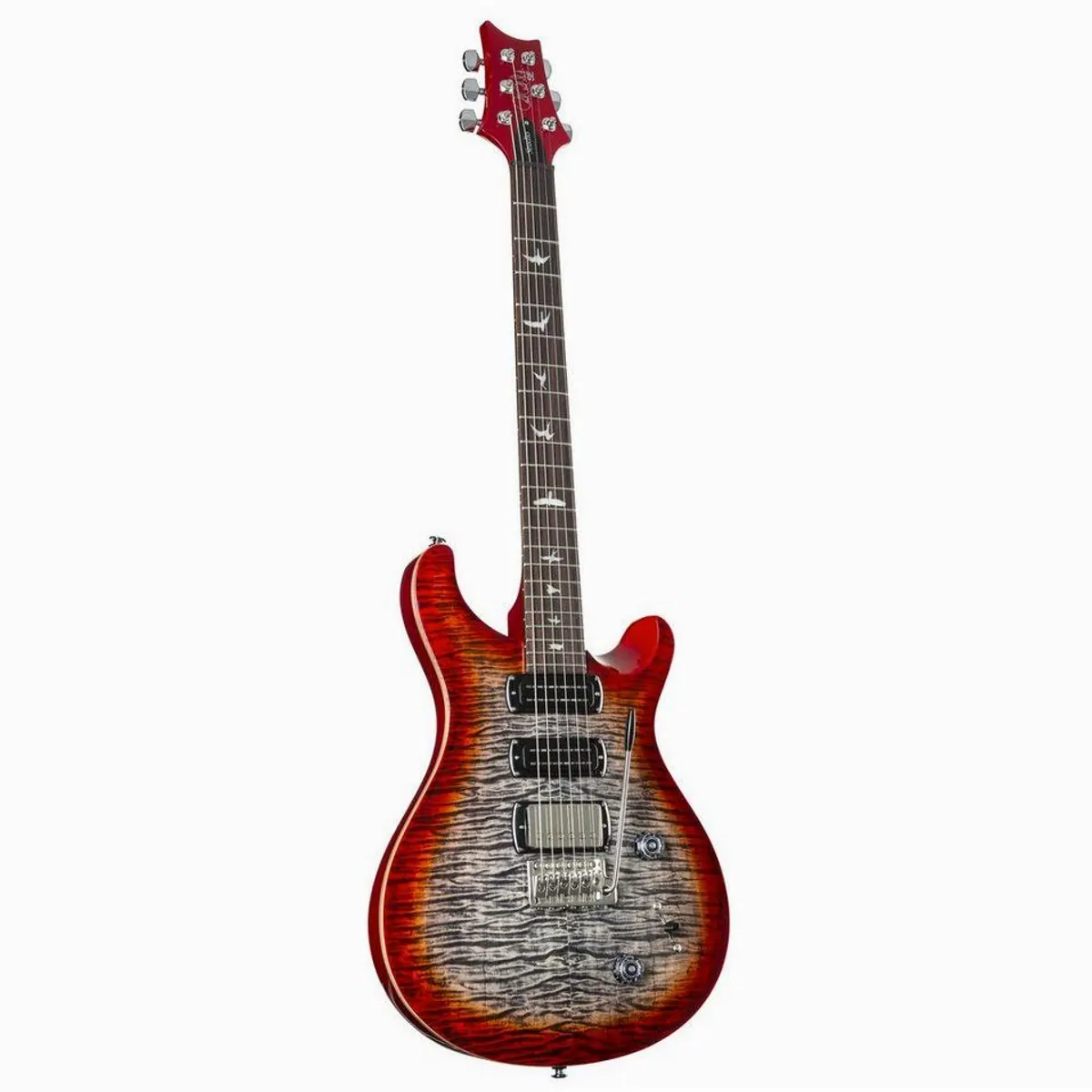 PRS SE Studio Charcoal Cherry Burst, Mahagoni-Korpus, vielseitige Klangpalette — max. 150 Zeichen