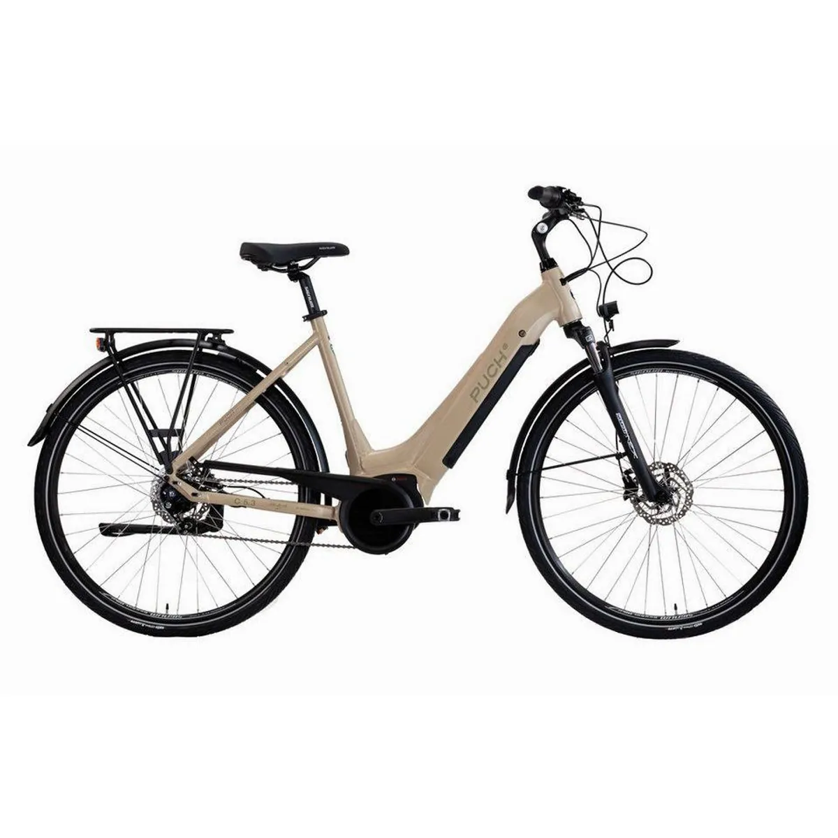 PUCH C5.3 E-Bike Trekkingrad, kraftvoller Bosch Motor, integrierter Akku — stilvolles Design für den Alltag