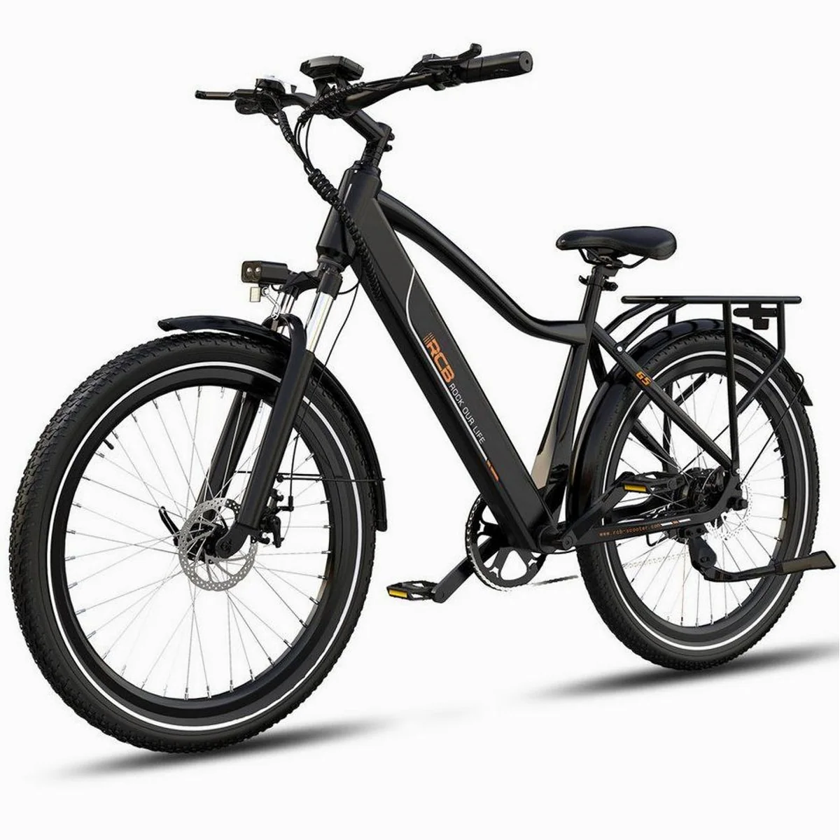 RCB E-Bike Pedelec G5, 468 Wh Akku, 7-Gang-Schaltung, App & NFC-Funktion