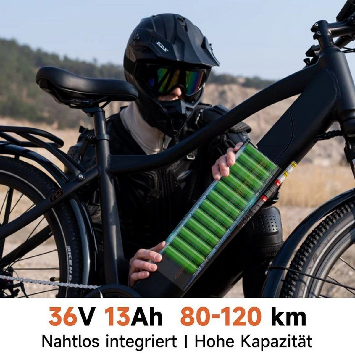 RCB E-Bike Pedelec G5, 468 Wh Akku, 7-Gang-Schaltung, App & NFC-Funktion 2