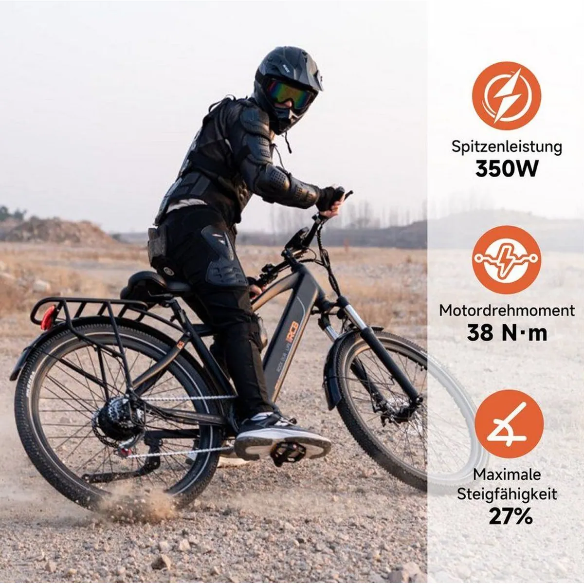 RCB E-Bike Pedelec G5, 468 Wh Akku, 7-Gang-Schaltung, App & NFC-Funktion 3
