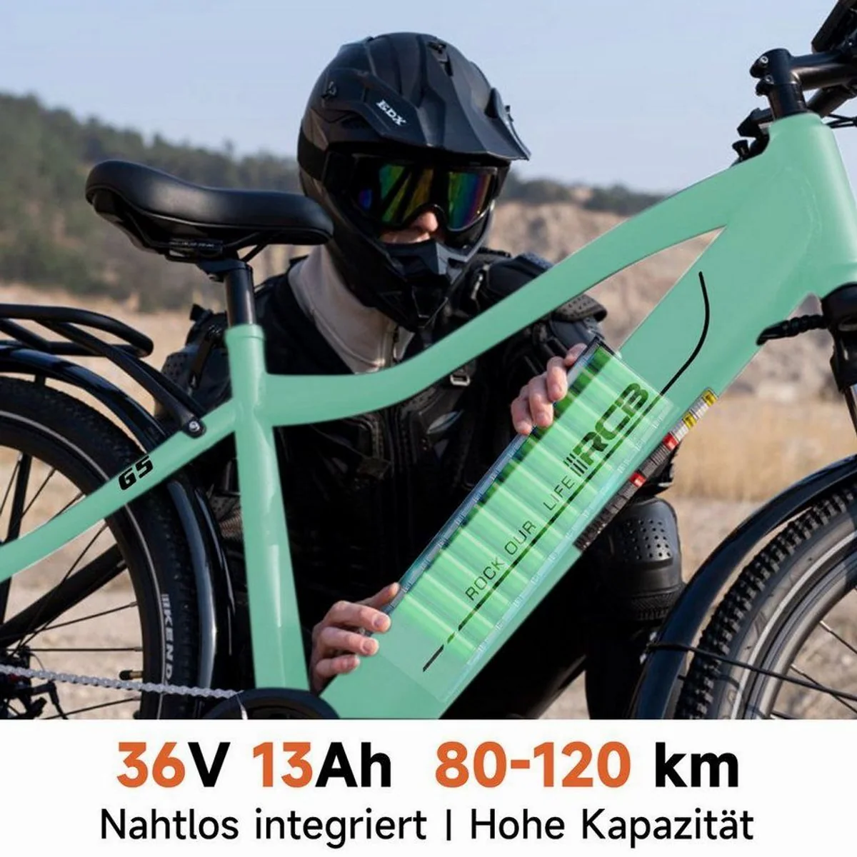 RCB E-Bike Pedelec G5, kraftvoller Motor, 7-Gang-Schaltung, smarte Technologie 2