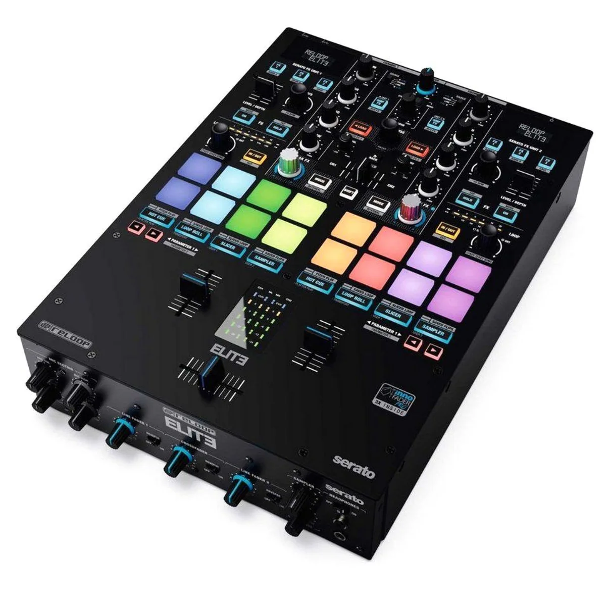 Reloop ELITE DJ Controller, professionelle DVS-Funktionalität, robuste Bauweise 2
