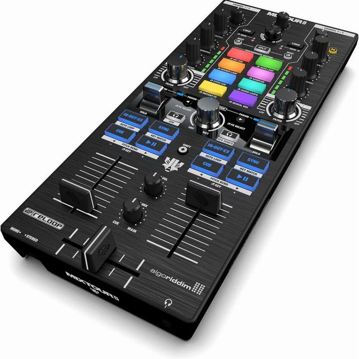Reloop Mixtour Pro DJ Controller, ultramobiles Design, umfassende Kontrolle, nahtlose Softwareintegration 2