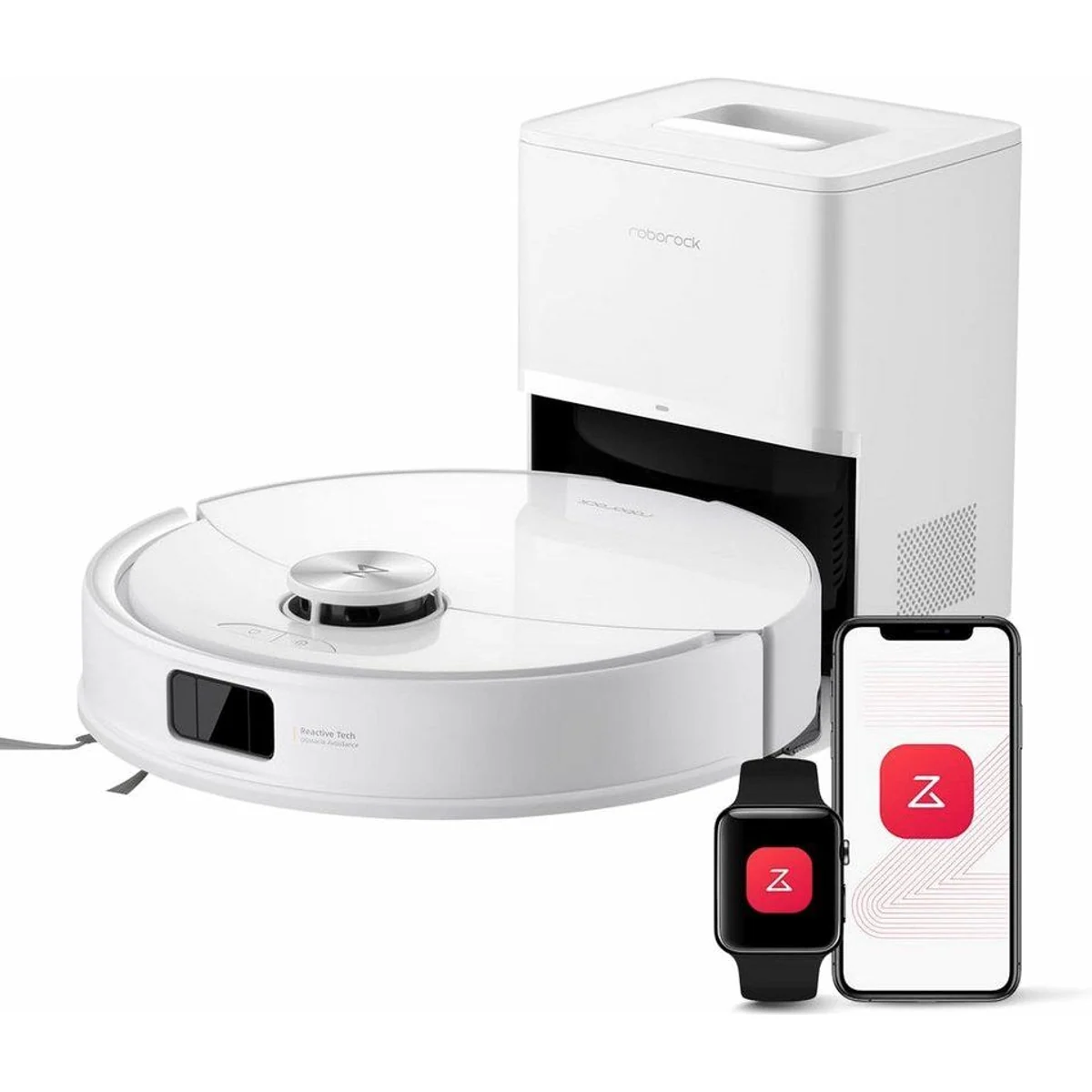 Roborock Q10 S5+ Saugroboter, 10.000 Pa Saugkraft, VibraRise Wischsystem, Dual Anti-Tangle