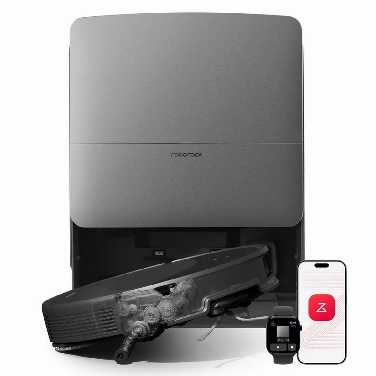 Roborock Saros 20 Saugroboter, 36.000 Pa Saugkraft, AdaptiLift Chassis 3.0, Ultra-Slim Design