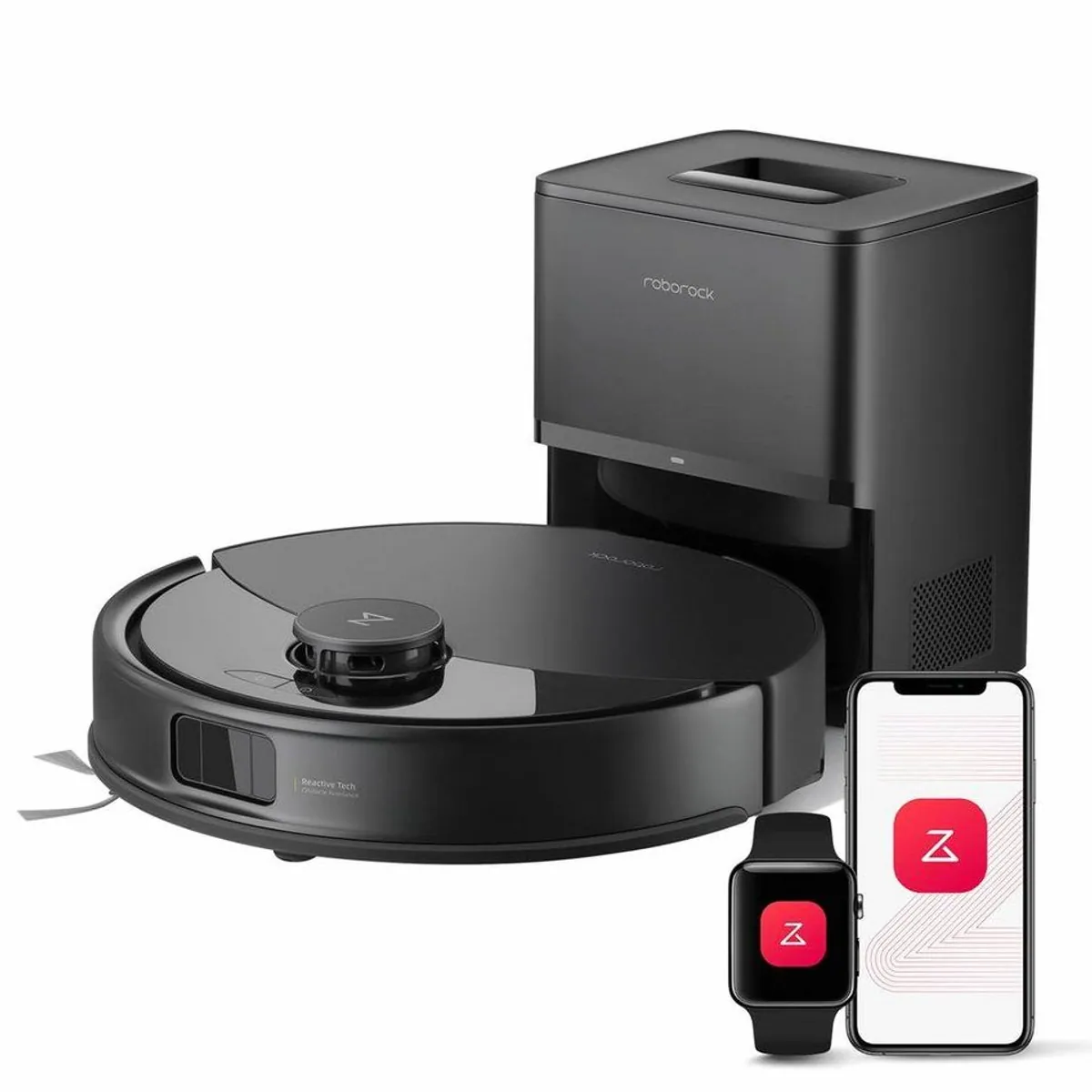 Roborock Q10 PF+ Saugroboter, 10.000 Pa Saugkraft, PreciSense LiDAR-Navigation, Dual Anti-Tangle-System