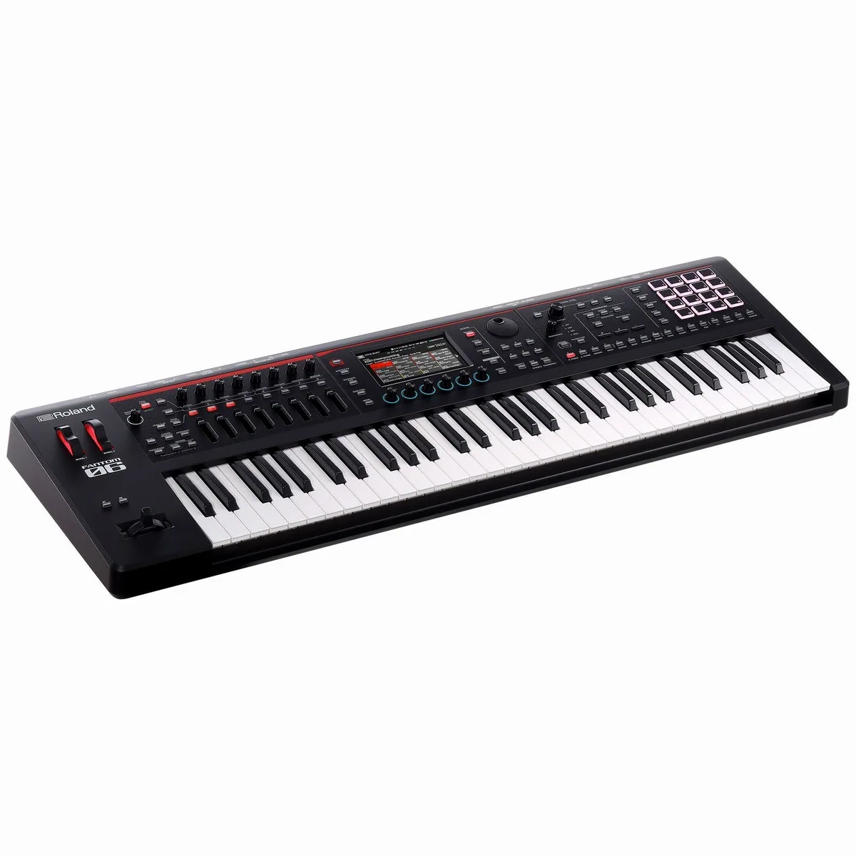 Roland Fantom-06 Synthesizer, 61 Tasten, hochauflösender Touchscreen — kompakt, vielseitig, leistungsstark