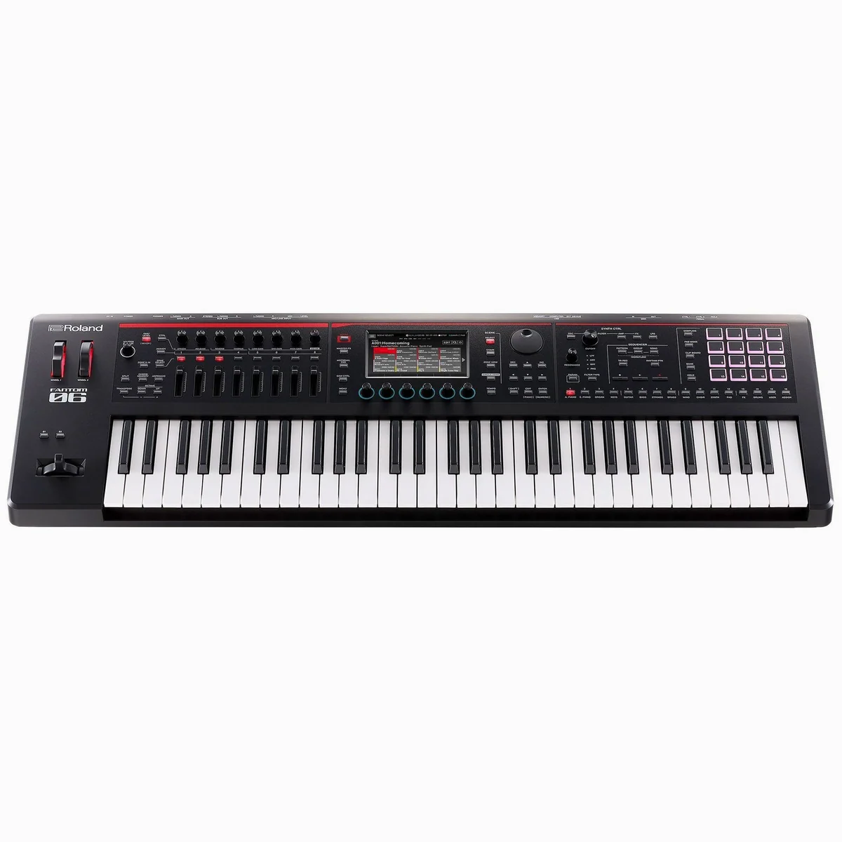 Roland Fantom-06 Synthesizer, 61 Tasten, hochauflösender Touchscreen — kompakt, vielseitig, leistungsstark 4