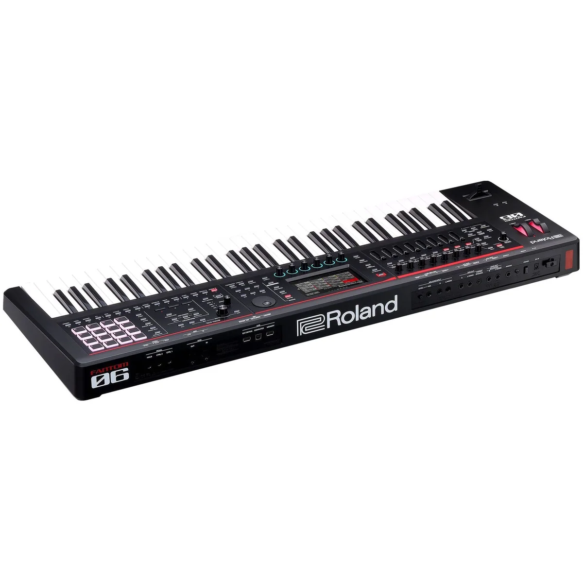 Roland Fantom-06 Synthesizer, 61 Tasten, hochauflösender Touchscreen — kompakt, vielseitig, leistungsstark 5