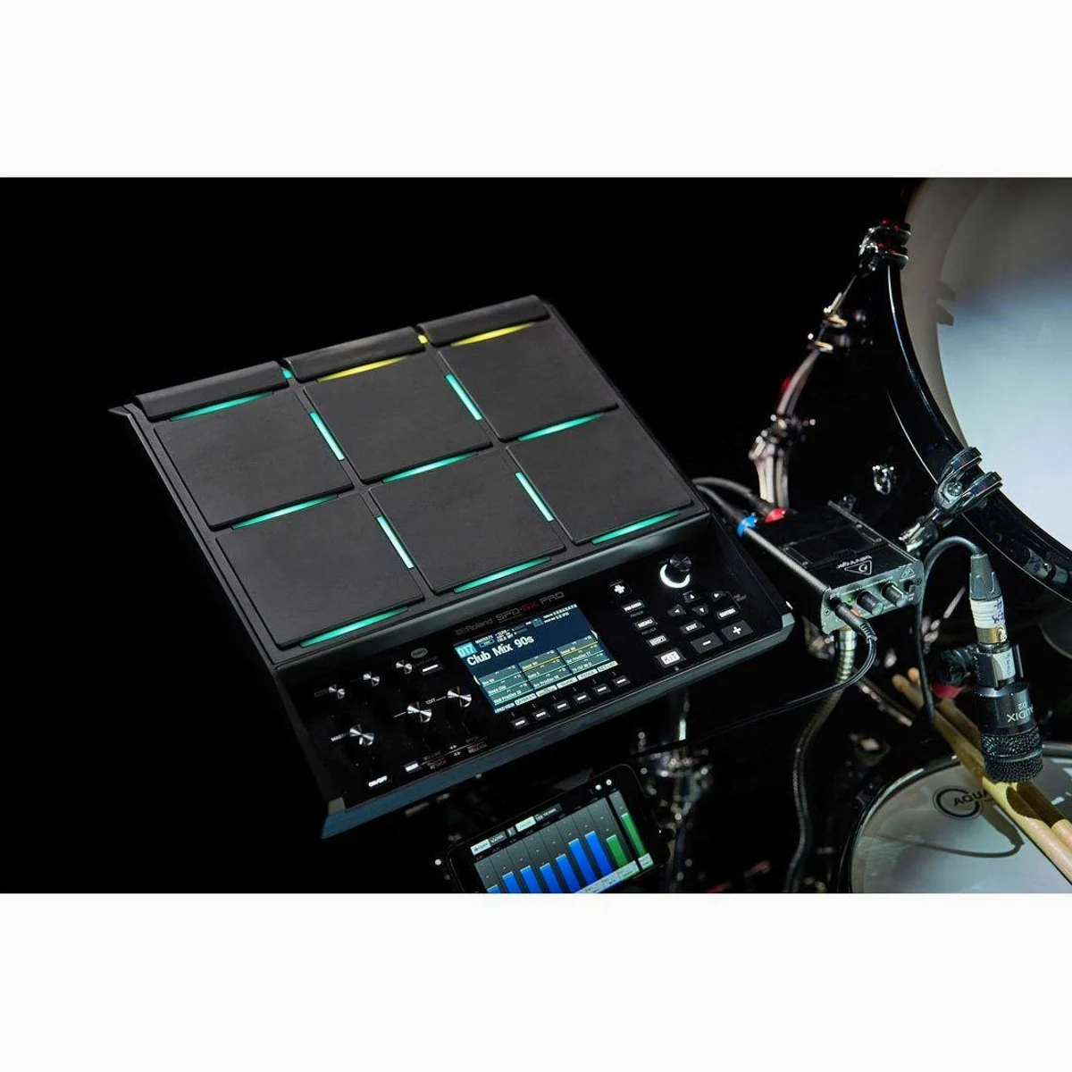 Roland SPD-SX PRO Sampling Pad, Neun hochsensiblen Pads, Farbdisplay, 32 GB Speicher 5