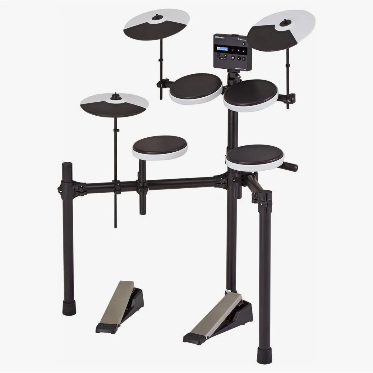 Roland TD-02K E-Drum Set, 16 spielfertige Kits, anschlagsdynamische Pads, integriertes Metronom