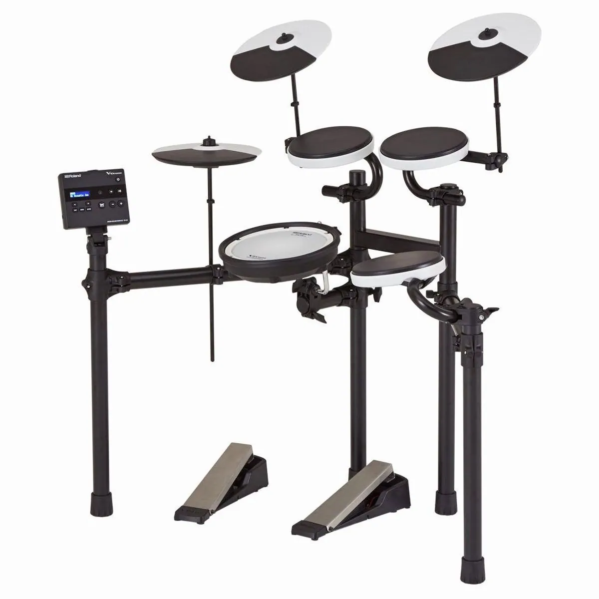 Roland TD-02KV E-Drum Set, vielseitige Übungsfunktionen, hochwertige Pads