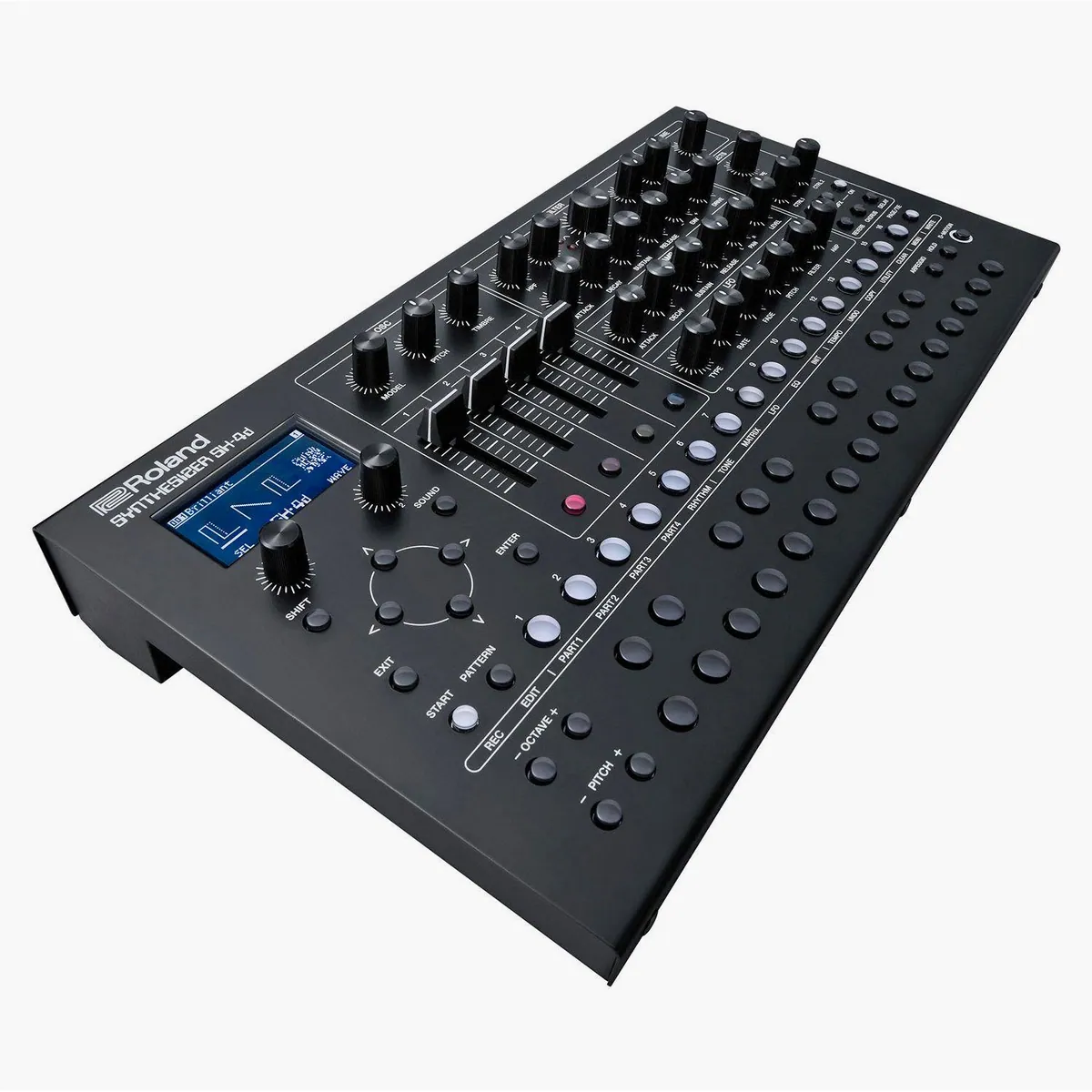 Roland SH-4d Desktop Synthesizer, vielseitige Klangerzeugung, integrierter Sequenzer, intuitive Bedienoberfläche 5