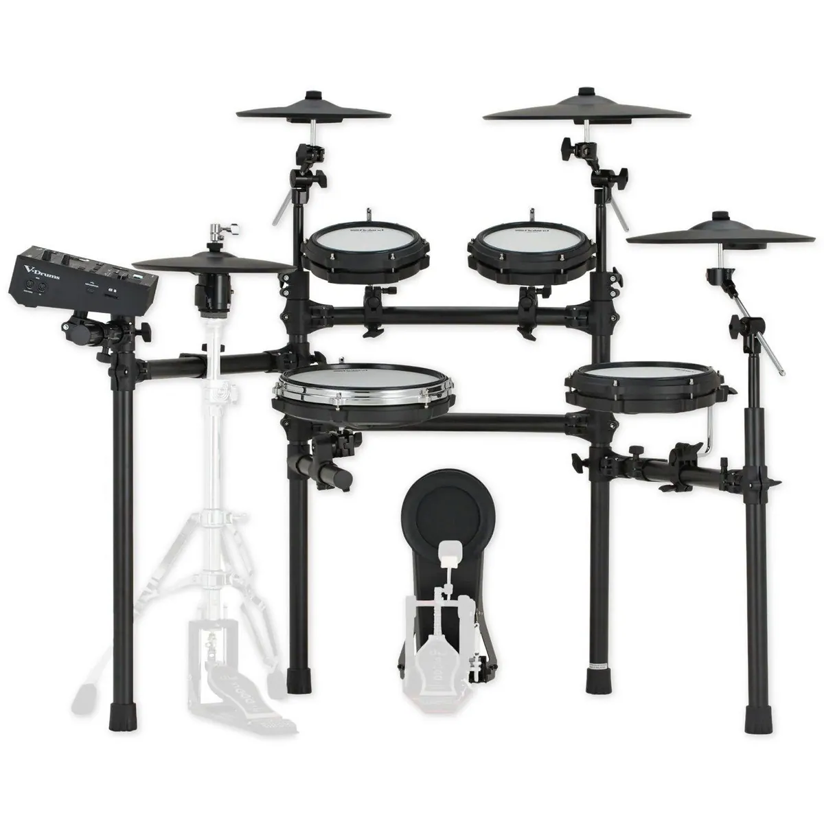 Roland TD513 Elektronisches Schlagzeug, V-Drums Sound, Platzsparendes Design