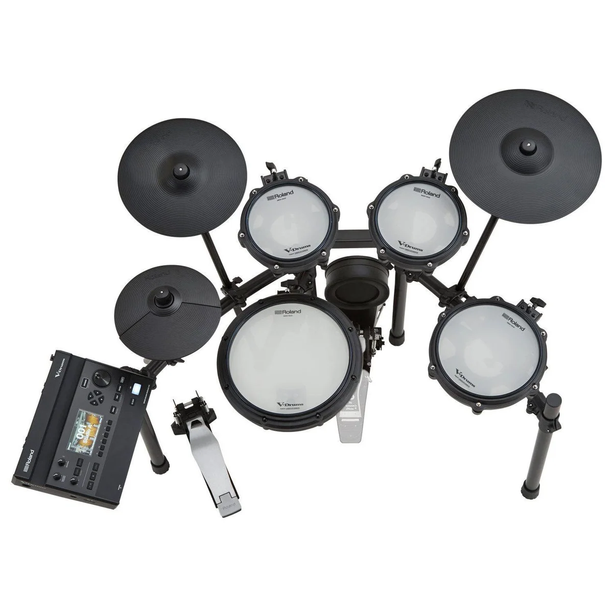 Roland E-Drum TD313, kompaktes Kit, hochwertige Multi-Sample-Sound-Bibliothek — max 150 Zeichen 4